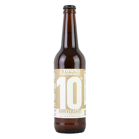 2 Towns 10th Anniversary Cider