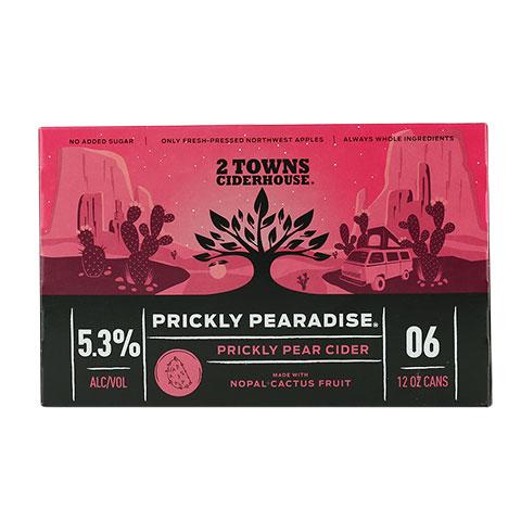 2 Towns Prickly Pearadise Cider