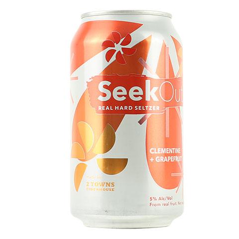 2 Towns SeekOut - Clementine + Grapefruit Seltzer