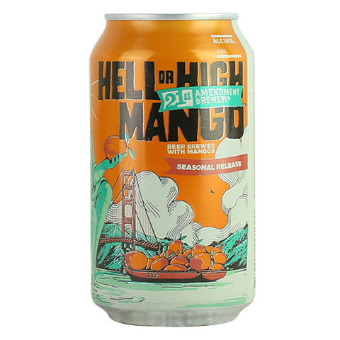 21st Amendment Hell Or High Mango Wheat