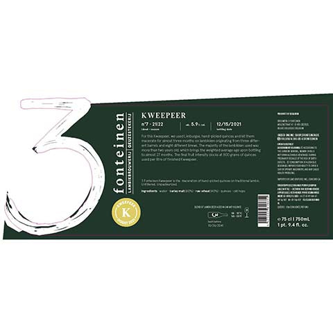 3 Fonteinen Kweeper