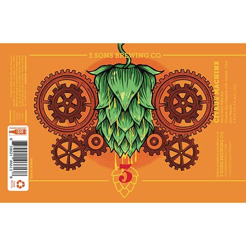 3 Sons Citrus Machine Hazy IPA
