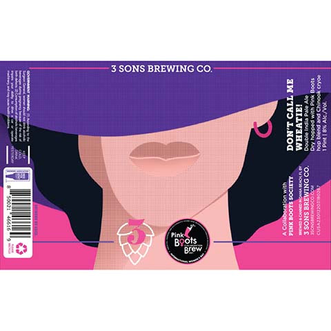 3 Sons Don't Call Me Wheatie DIPA