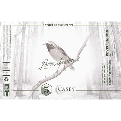 3 Sons Pevec Saison Ale