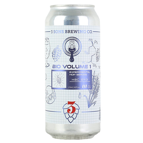 3 Sons The Bio Volume 1 Hazy IPA