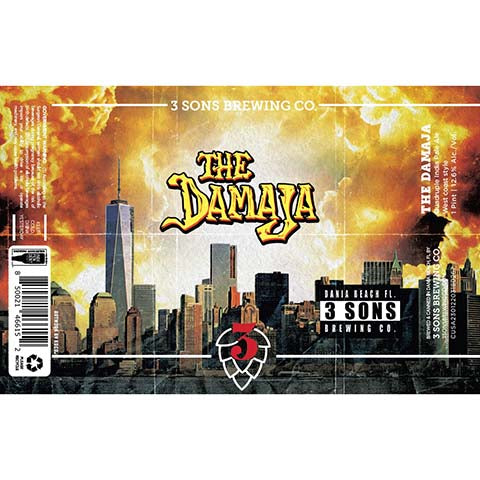3 Sons The Damaja Quadruple IPA