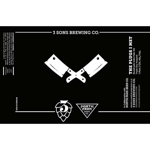 3 Sons The Plugs I Met Quadruple IPA