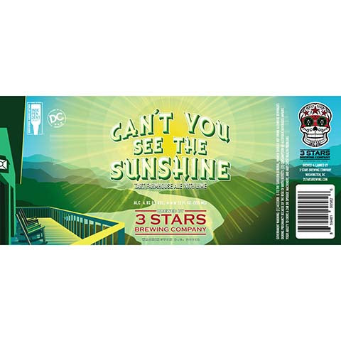 3-Stars-Cant-You-See-The-Sunshine-Tart-Farmhouse-Ale-12OZ-CAN