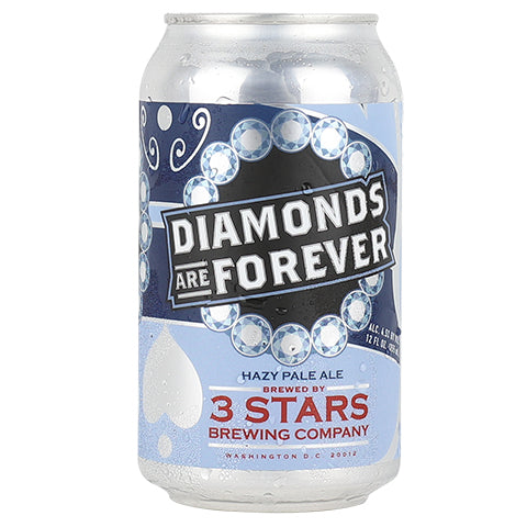 3 Stars Diamonds are Forever Hazy Pale Ale