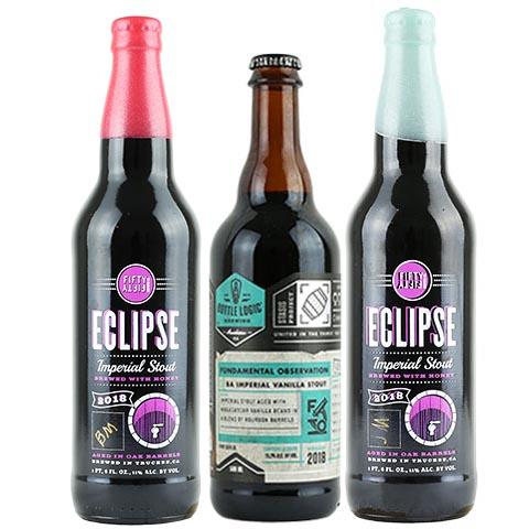 Bottle Logic Fundamental Observation / Eclipse Joseph Magnus & Belle Meade Barrel-Aged Imperial Stout 3 Pack