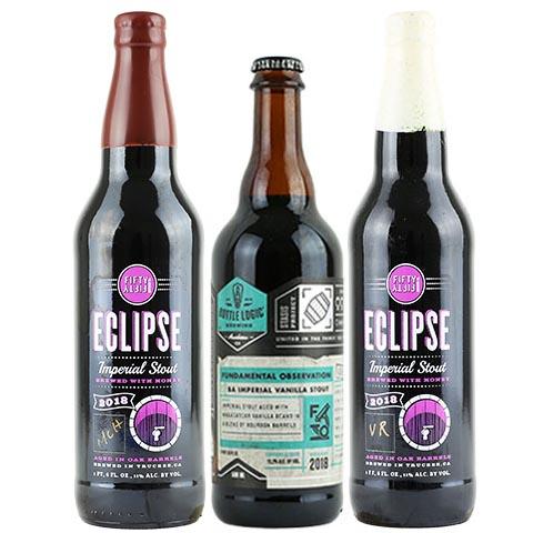 Bottle Logic Fundamental Observation / Eclipse Vanilla Rye & Mocha Imperial Stout 3 Pack