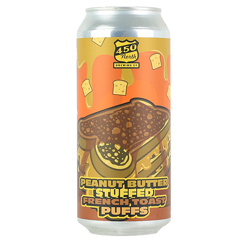 450 North Peanut Butter Stuffed French Toast Puffs Pastry Stout