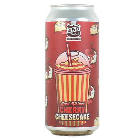 450 North Red Velvet Cherry Cheesecake Slushy Sour Ale