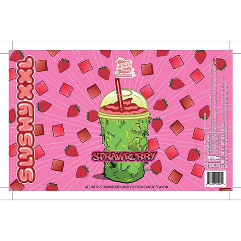 450 North Strawberry Slushy XXL Sour