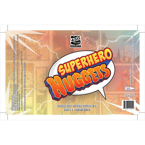 450 North Superhero Nuggets DDH DIPA