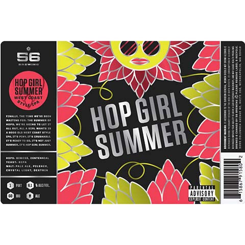 56 Hop Girl Summer West Coast IPA