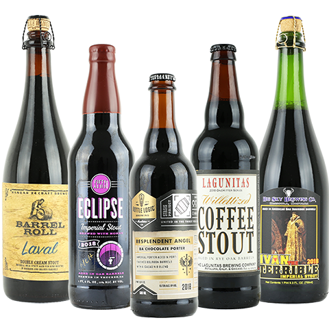 Bottle Logic Resplendent Angel Barrel Aged Chocolate Porter / Coffee Stout / Mocha Stout Bundle
