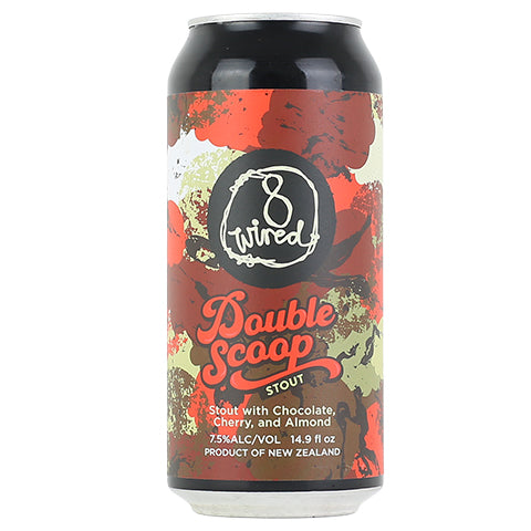 8 Wired Double Scoop Stout Chocolate Cherry Frangipane Imperial Stout