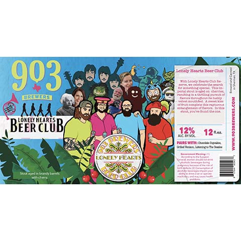 903 Brewers Lonely Hearts Beer Club Imperial Stout