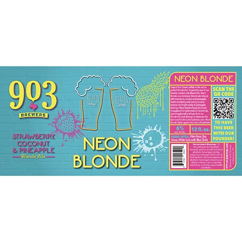 903 Brewers Neon Blonde Ale