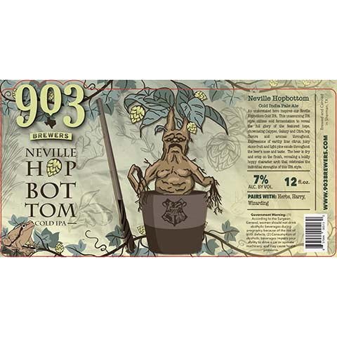 903 Brewers Neville Long Bottom Cold IPA