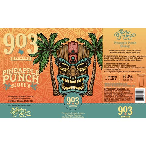 903 Brewers Pineapple Punch Slushy Ale – CraftShack - Buy craft