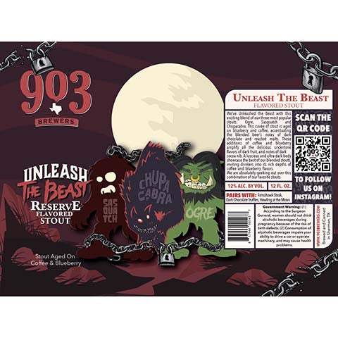 903 Brewers Unleash The Beast Stout