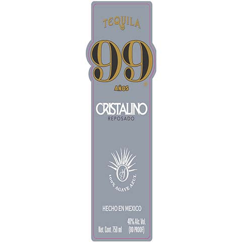 99 Años Cristalino Reposado Tequila
