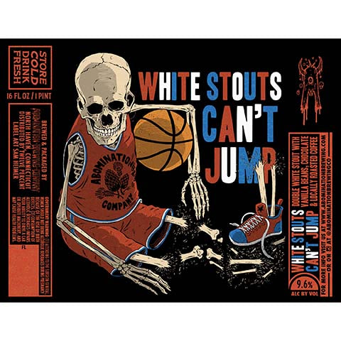 Abomination White Stouts Can't Jump Double White Stout