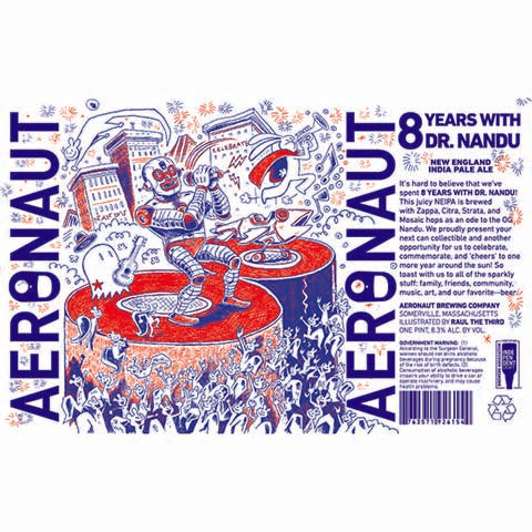 Aeronaut 8 Years With Dr. Nandu NEIPA