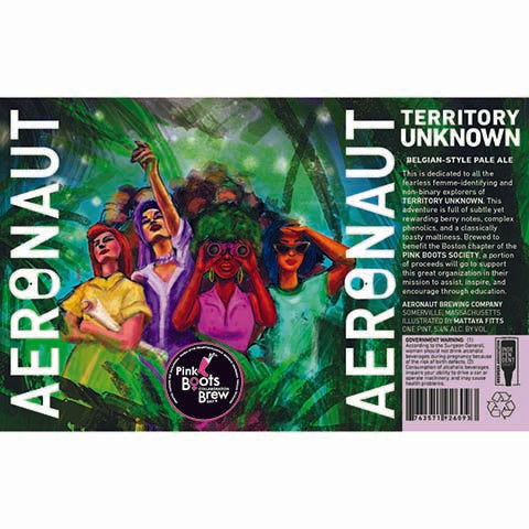 Aeronaut Territory Unknown Belgian Pale Ale