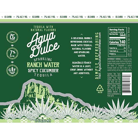Agua-Dulce-Sparkling-Ranch-Water-Spicy-Cucumber-Tequila-12OZ-CAN