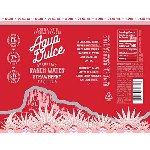 Agua-Dulce-Sparkling-Ranch-Water-Strawberry-Tequila-12OZ-CAN