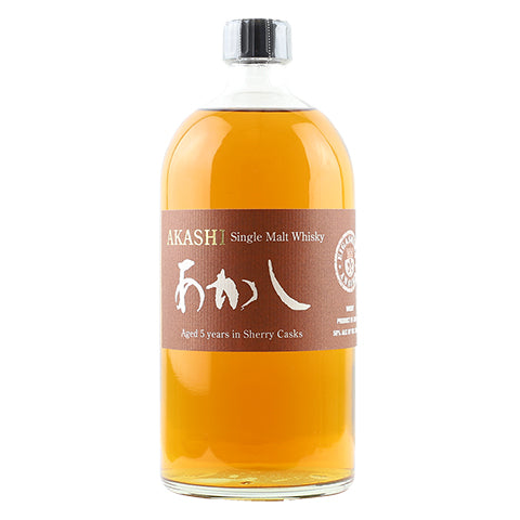 Akashi Single Malt 5 Years Sherry Casks Japanese Whisky