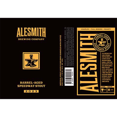 AleSmith Barrel-Aged Speedway Stout (2023)