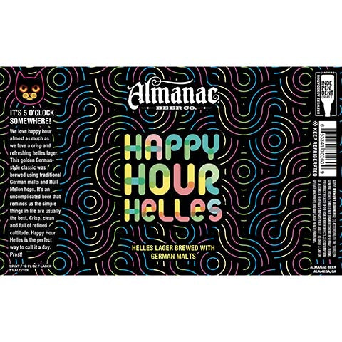 Almanac Happy Hour Helles Lager