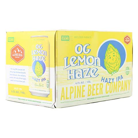 Alpine OG Lemon Haze HAzy IPA
