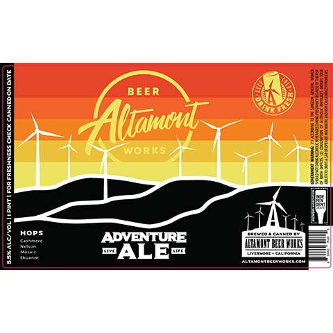 Altamont Adventure Ale