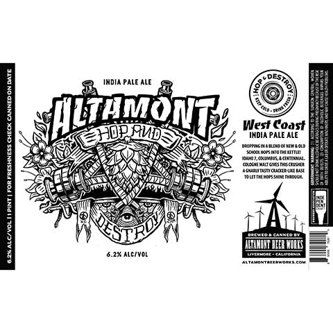 A more modern hoppy approach to a classic English IPA; taking our house English yeast, 100% Admiral Maltings Gallagher's Best Pale Ale malt, and the classic C hops: Chinook, Columbus, and Centennial. The malt delivers toasty aromas with mildly sweet flavors of toast with honey, followed by a burst of aroma and flavors of citrus, pine, spice, and floral notes.