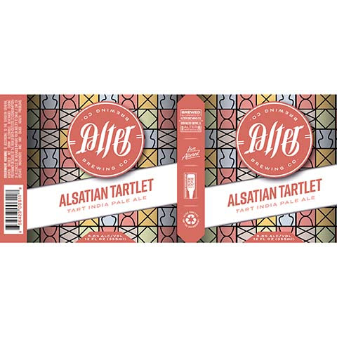 Alter Alsatian Tartlet Tart IPA