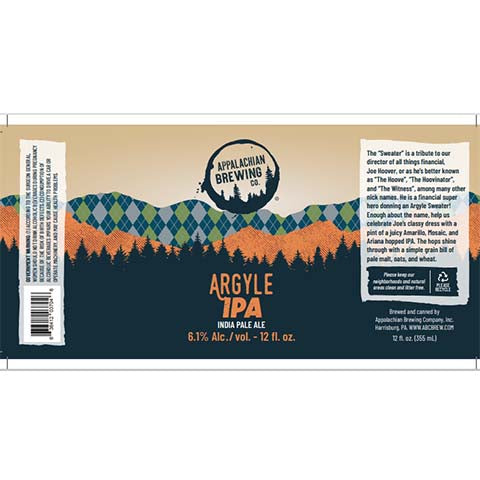 Appalachian Argyle IPA