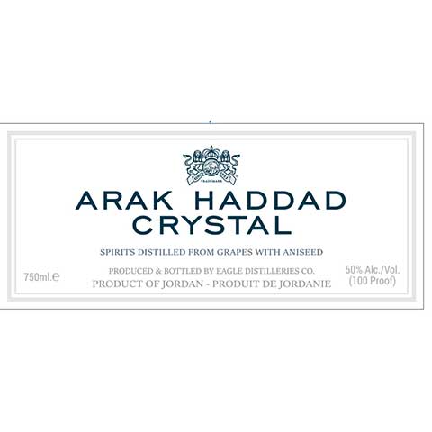 Arak Haddad Crystal Buy Liquor Online