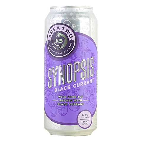 Area Two Synopsis Black Currant Sour Ale