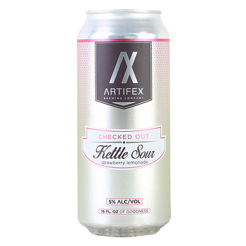 Artifex Checked Out Kettle Sour Strawberry Lemonade