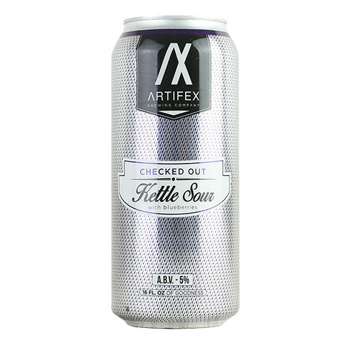 Artifex Checked Out Kettle Sour with Blueberries