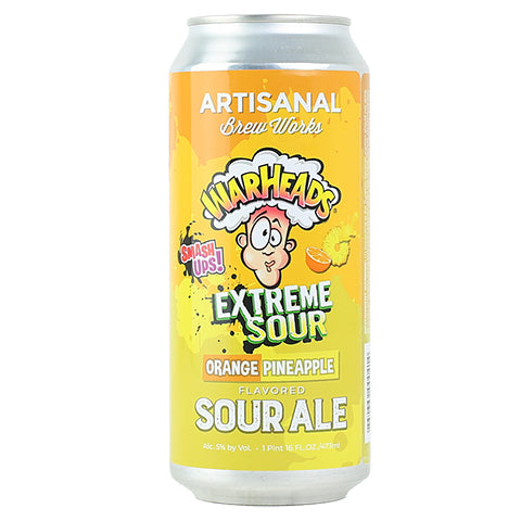 Artisanal Brew Works Warheads Orange Pineapple Sour Ale