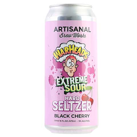 Artisanal Warheads Extreme Sour Hard Seltzer (Black Cherry)