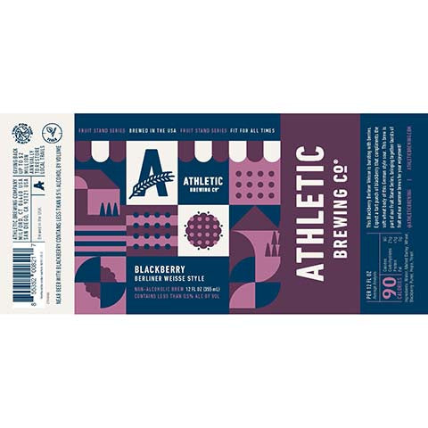 Athletic Blackberry Sour (Non-Alcoholic) – CraftShack - Buy craft