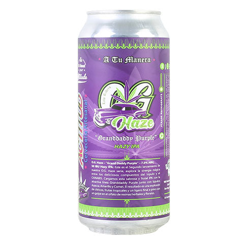 Attitude OG Haze: Graddaddy Purple Hazy IPA