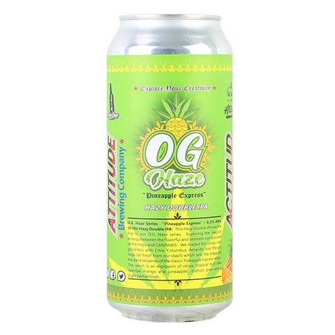 Attitude OG Haze: Pineapple Express Double Hazy IPA